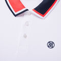 TWO TONE TECH JERSEY RIB COLLAR SLIM FIT POLO image number 6