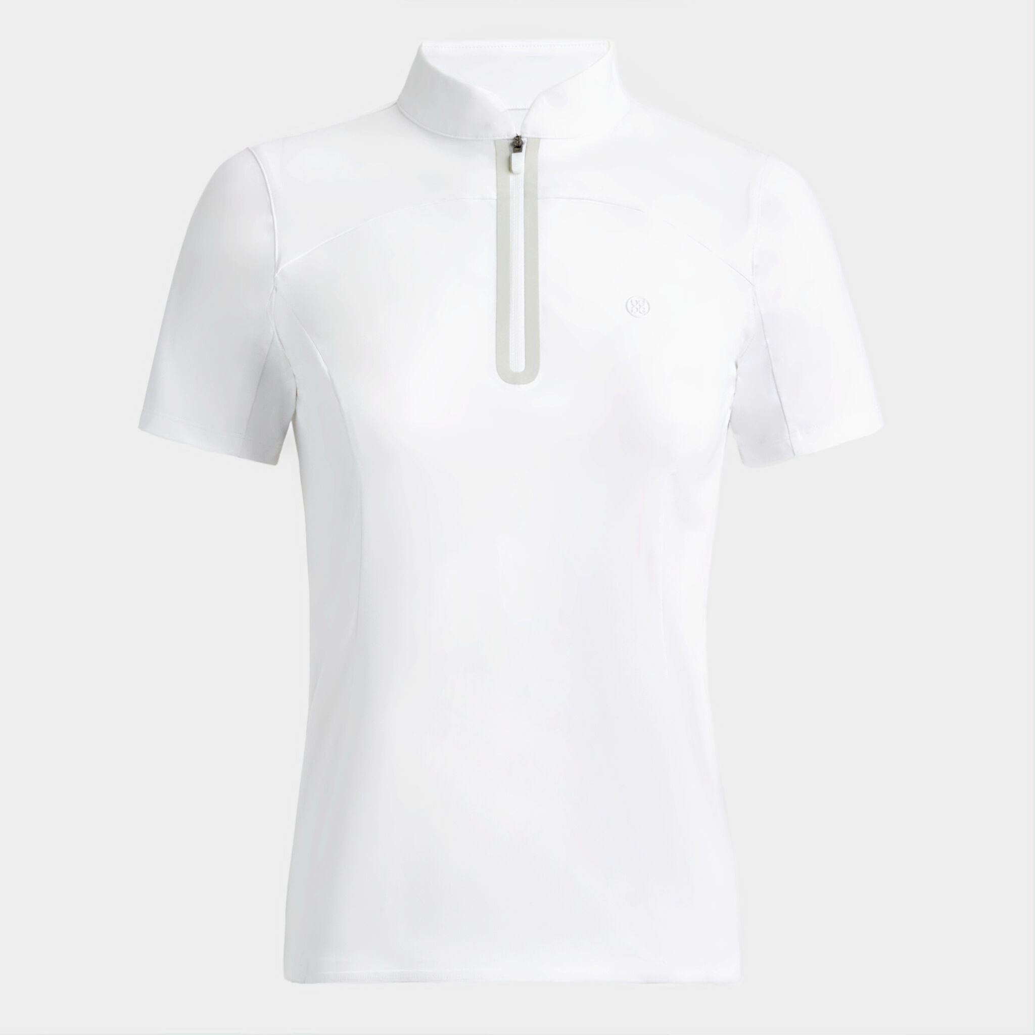 INTERLOCK QUARTER ZIP SHORT SLEEVE PULLOVER