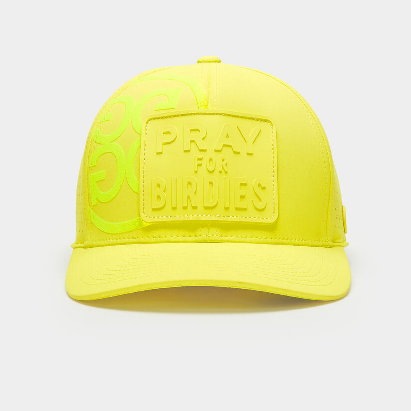 PRAY FOR BIRDIES PERFORATED FEATHERWEIGHT TECH HAT image number 2