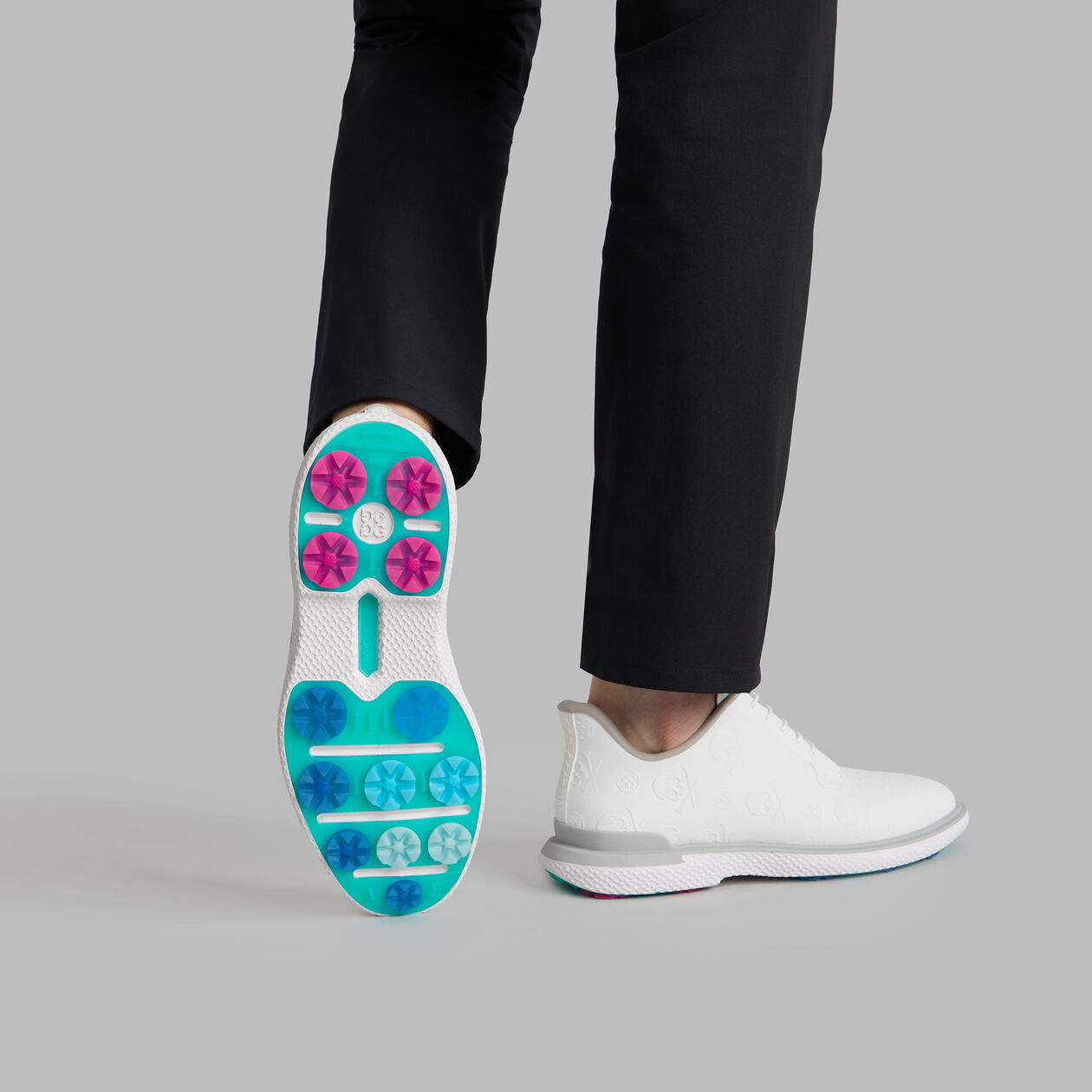 MEN'S GALLIVAN2R EMBOSSED SKULL & TEES GOLF SHOE | MEN'S GOLF SHOES | G ...