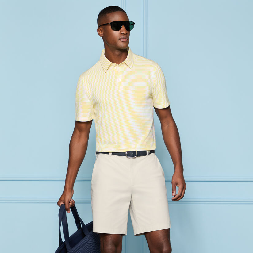 ALL PLAY STRIPE STRETCH KNIT POLO image number 2
