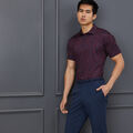 MINI FLORAL TECH JERSEY SLIM FIT POLO image number 2