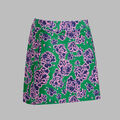 STAMPED FLORAL TECH JERSEY SKORT image number 1