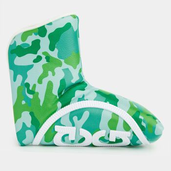 CIRCLE G'S CAMO VELOUR LINED BLADE PUTTER COVER