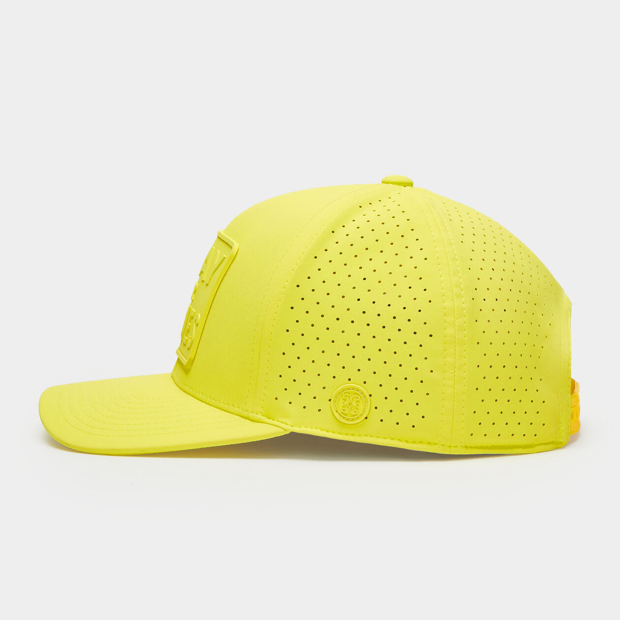 G/FORE Hat Cap Solar Yellow Pray for Birdies Perforated Featherweight Tech Hat PRAY FOR BIRDIES PATCH PERFORATED DELTA HAT |MEN main image 3