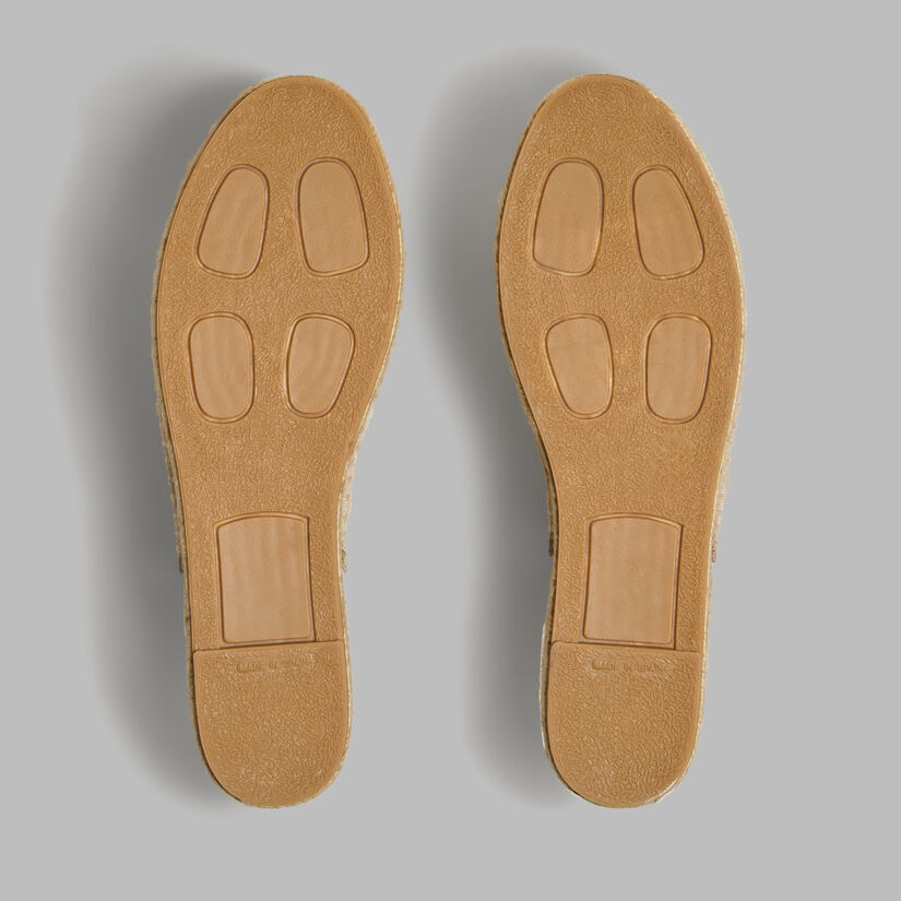 WOMEN'S METAL TEES NUBUCK ESPADRILLE image number 4