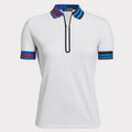 LOGO ZIP LIGHTWEIGHT PIQUÉ POLO image number 1