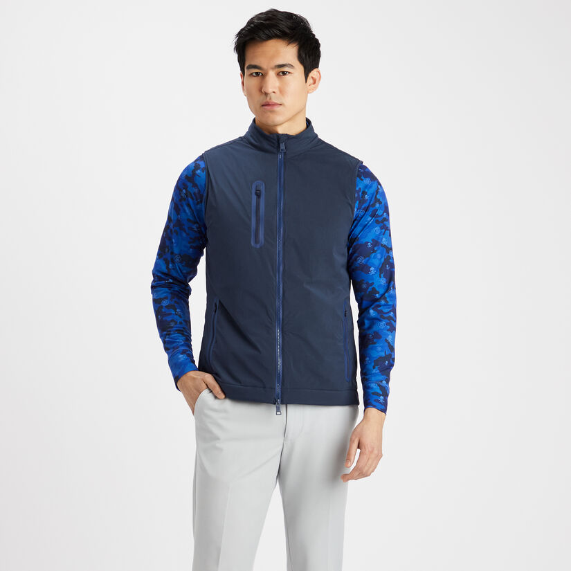 WIND CHEATER WATER REPELLENT SLIM FIT GILET image number 3