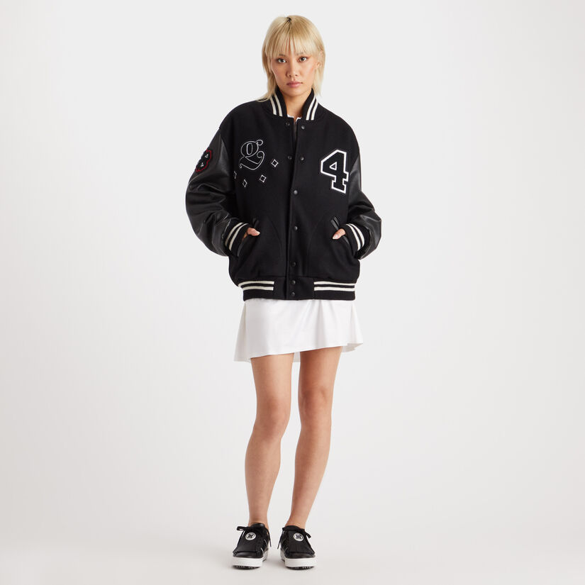 LIMITED EDITION RETRO LETTERMAN JACKET image number 8