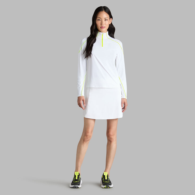 SUN SHIELD SILKY TECH NYLON QUARTER ZIP PULLOVER image number 3