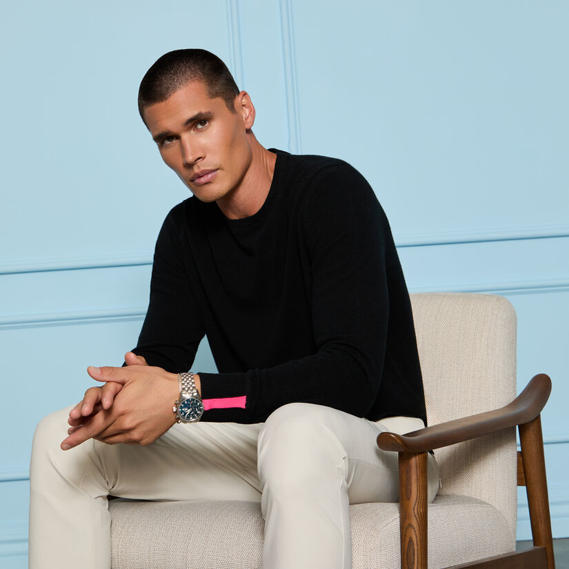 CASHMERE CREWNECK JUMPER image number 2