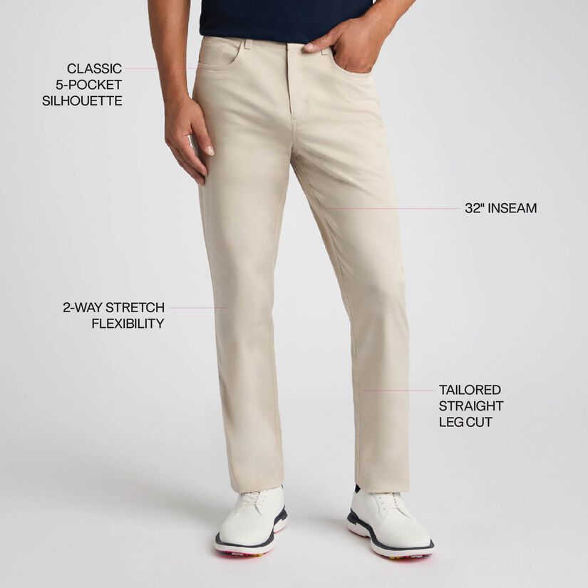 ALL PLAY COTTON STRETCH 5 POCKET STRAIGHT LEG TROUSER image number 3