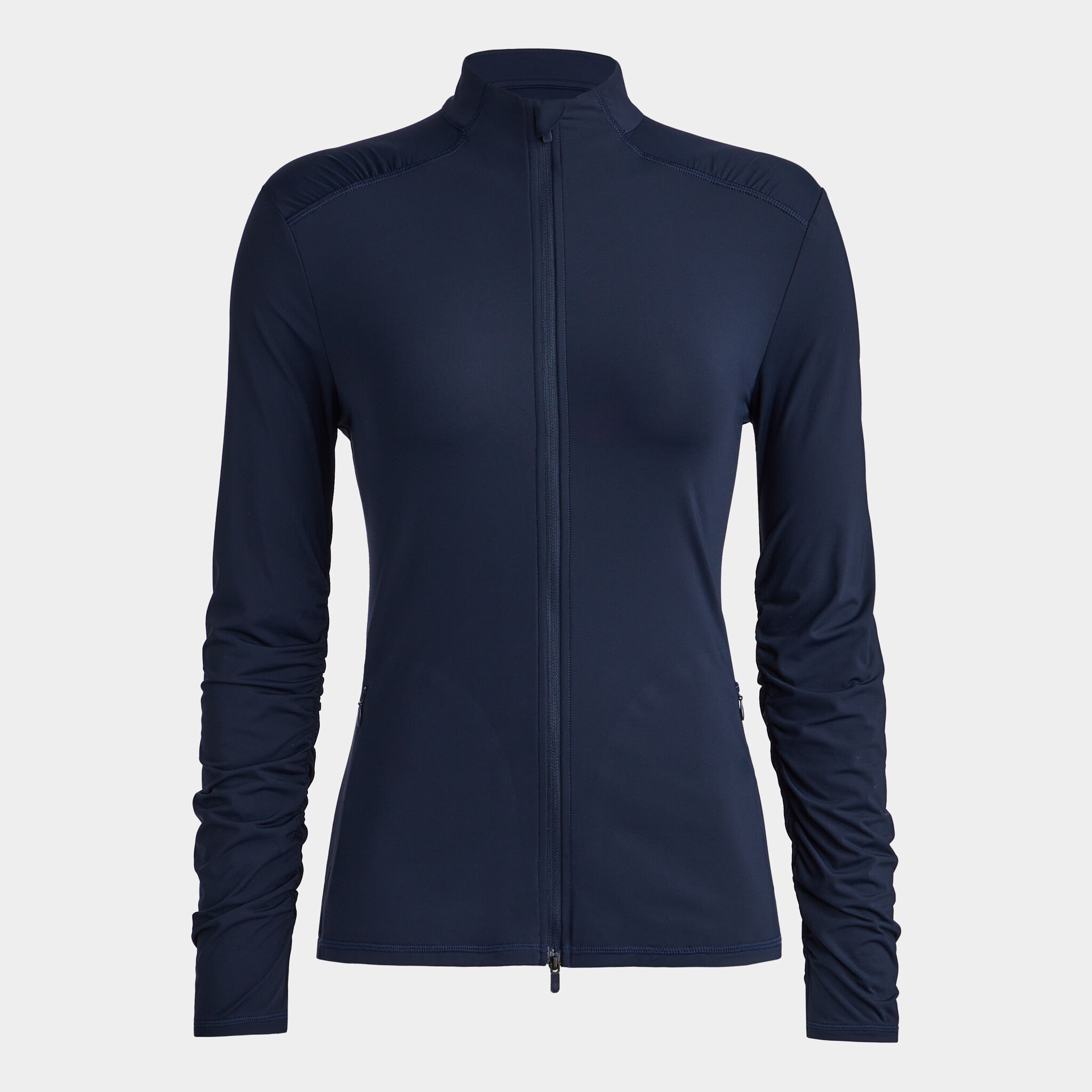 Nylon zip up jacket store