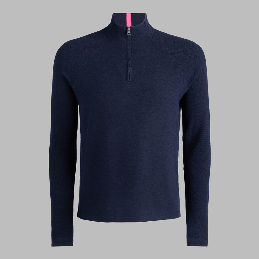 PERFORMANCE MERINO WOOL QUARTER ZIP PULLOVER image number 1