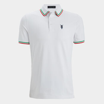 LIMITED EDITION RYDER CUP ROME 23 TUX COLLAR TECH PIQUÉ POLO