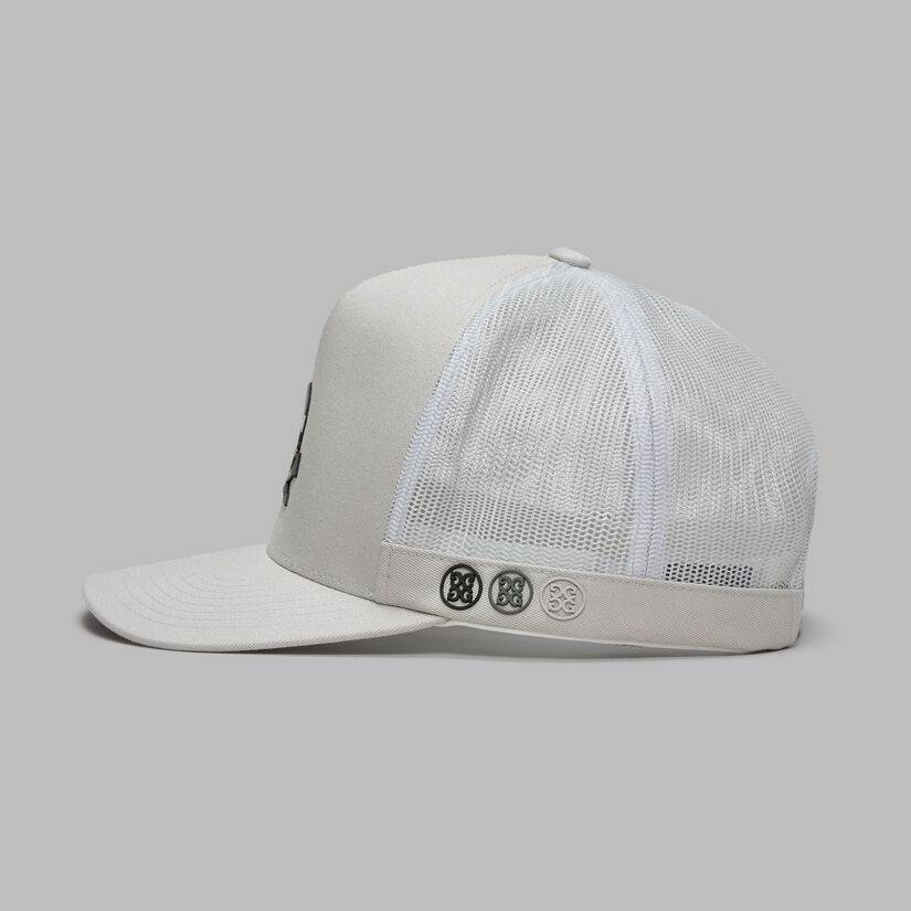 CAMO SKULL & TEES TALL TRUCKER HAT image number 7