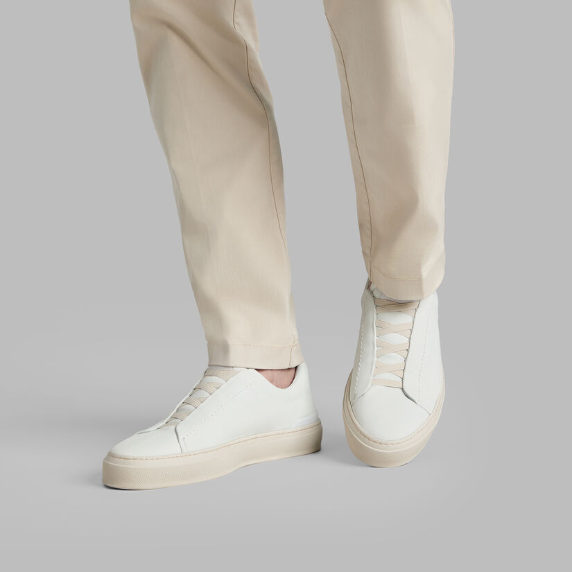 MEN'S ENDEAVOUR SLIP ON LEATHER SNEAKER image number 6