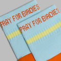 WOMEN'S PRAY FOR BIRDIES QUARTER SOCK image number 3