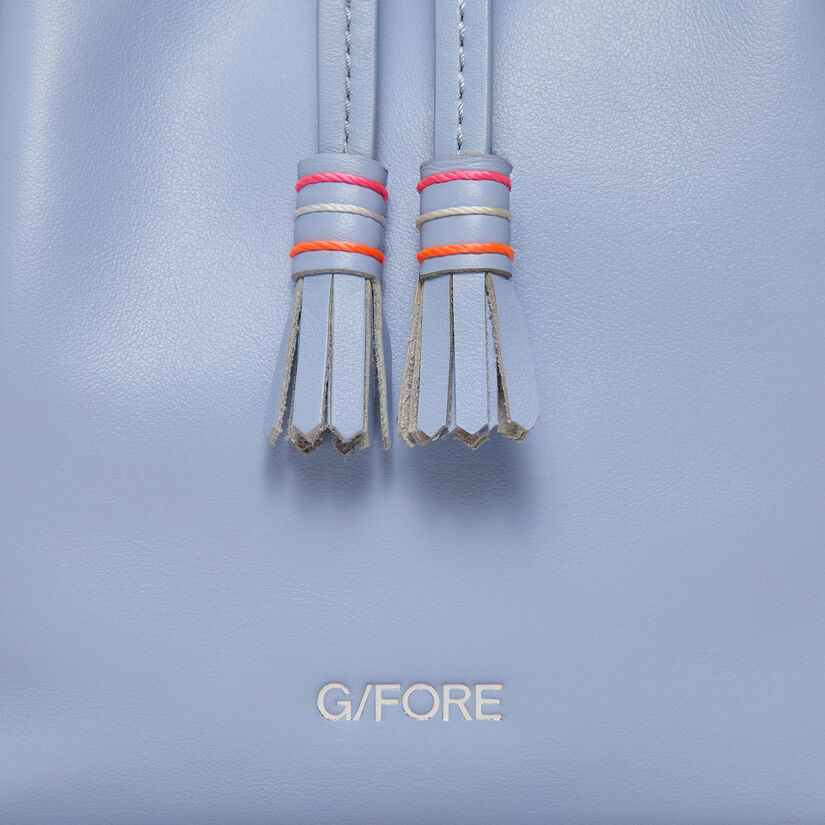 LEATHER CART BUCKET BAG image number 4