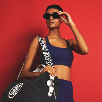 SOFT TECH OPS PERFORATED CIRCLE G'S SPORTS BRA
