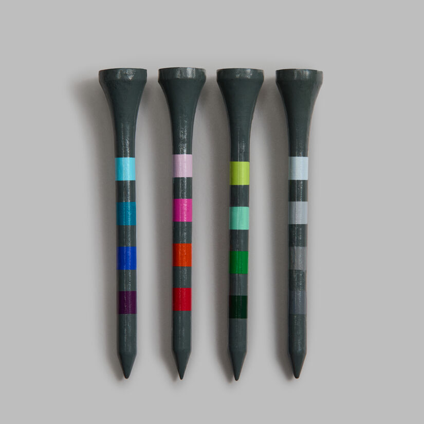 STRIPED GOLF TEES image number 1