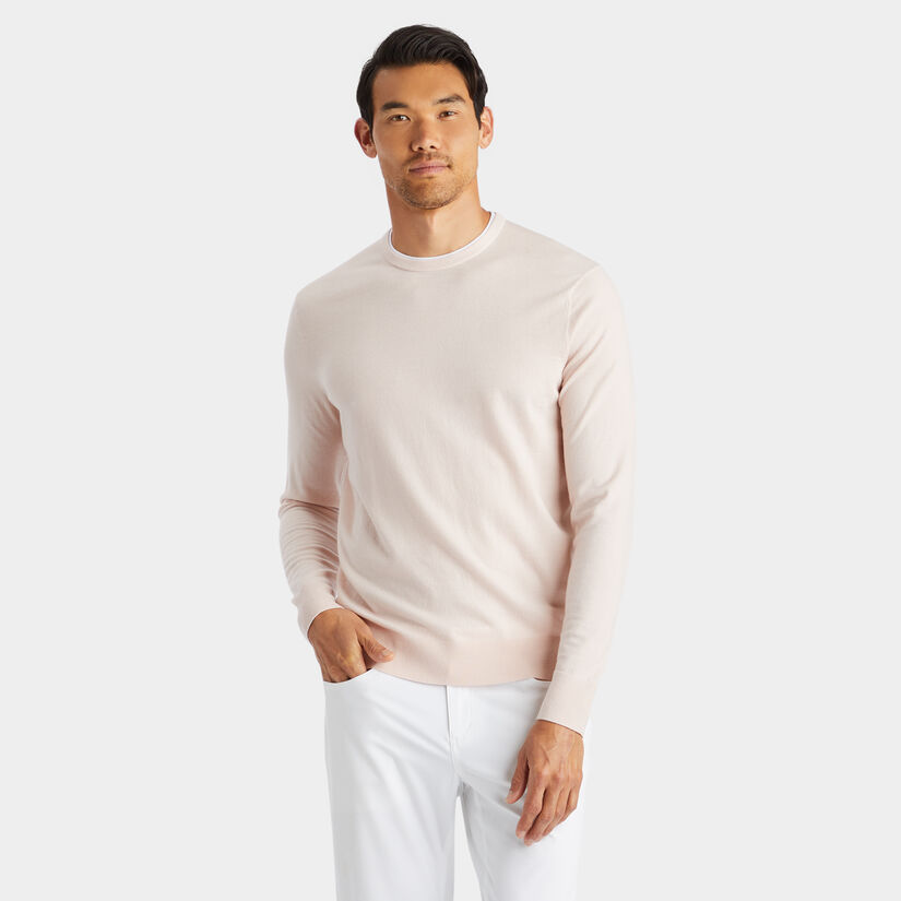 MERINO WOOL BLEND CREWNECK JUMPER image number 3