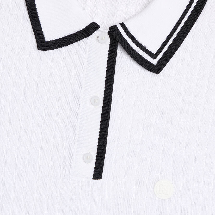 RIBBED KNIT JUMPER POLO image number 5