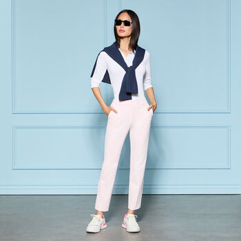 STRETCH PERFORMANCE TWILL STRAIGHT LEG TROUSER