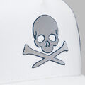 SILICONE SKULL & TEES TRUCKER HAT image number 2