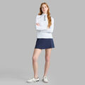 CONTRAST MESH SILKY TECH NYLON 1/4 ZIP PULLOVER image number 3
