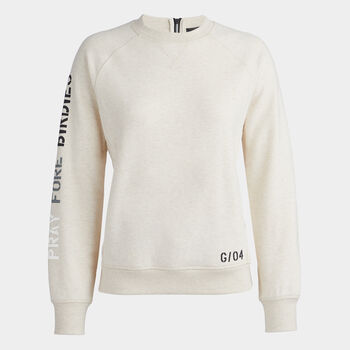 PRAY FOR BIRDIES FRENCH TERRY CREWNECK PULLOVER
