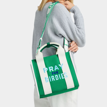 LIMITED EDITION PRAY FOR BIRDIES SQUARE BAG