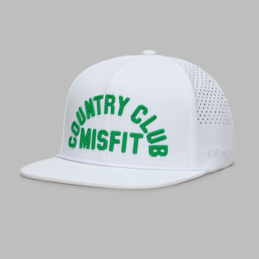 COUNTRY CLUB MISFIT PERFORATED DELTA HAT image number 1
