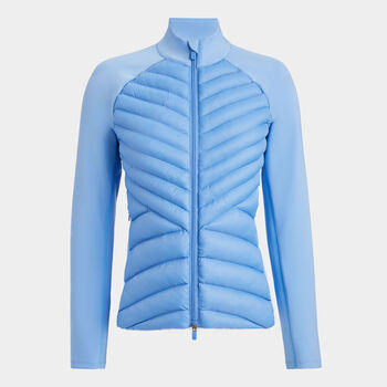 HYBRID QUILTED STRETCH TECH INTERLOCK JACKET