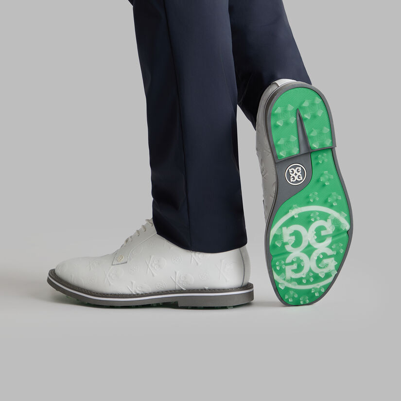 MEN'S GALLIVANTER EMBOSSED SKULL & TEES LEATHER GOLF SHOE | MEN'S GOLF ...
