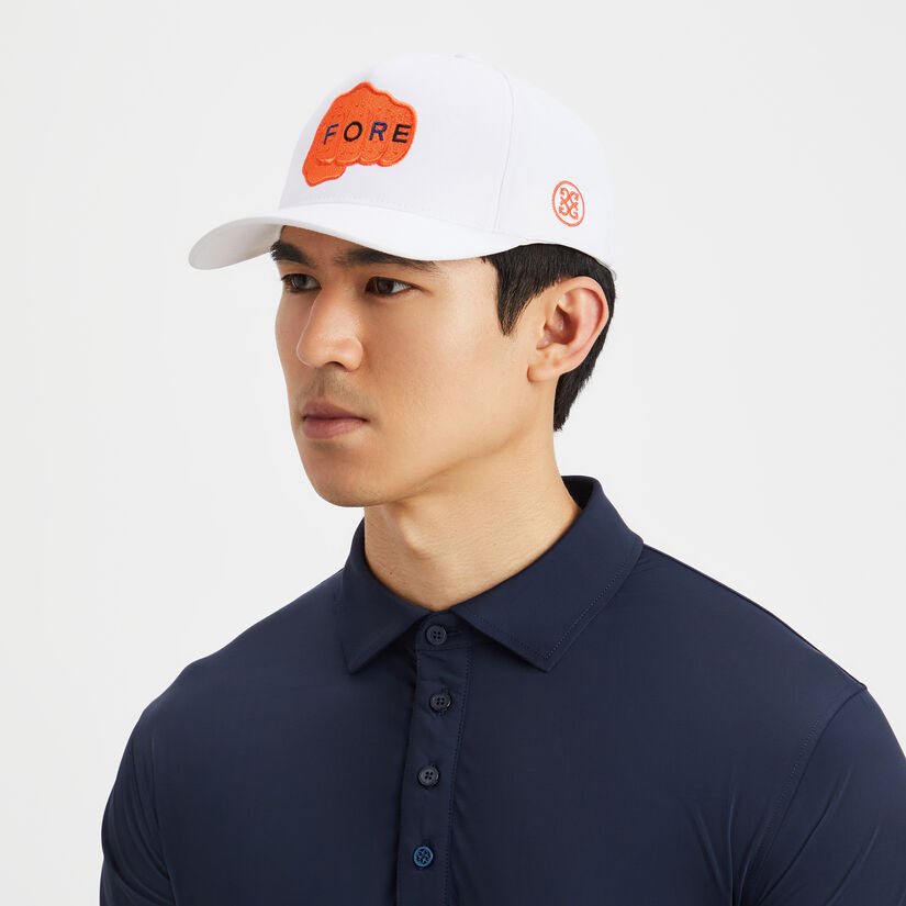 FORE FIST STRETCH TWILL SNAPBACK HAT image number 6
