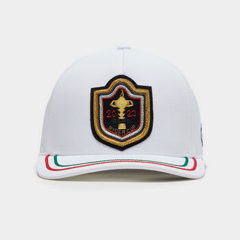 LIMITED EDITION RYDER CUP ROME 23 BULLION PATCH SNAPBACK HAT