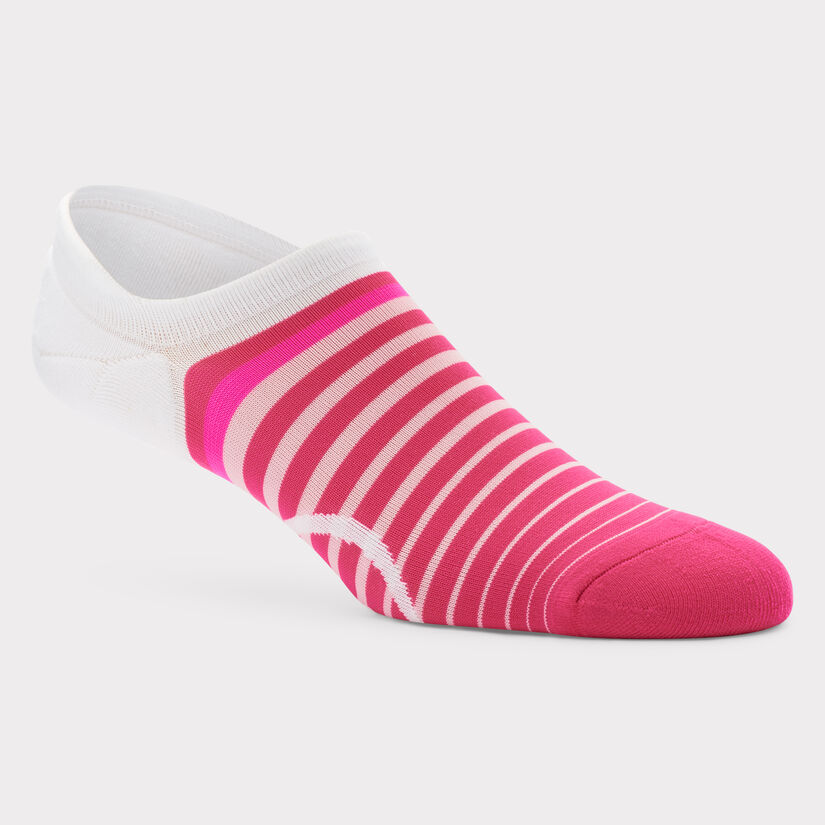 WOMEN'S GRADIENT STRIPE NO SHOW SOCK image number 1