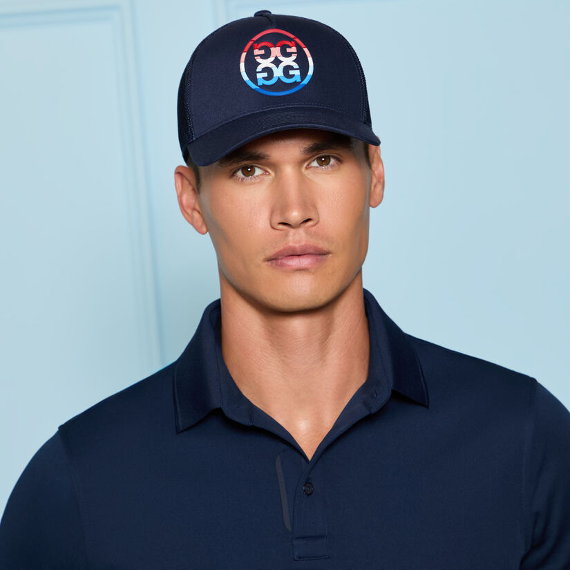 GRADIENT CIRCLE G'S MID TRUCKER HAT image number 3