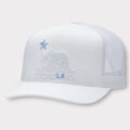 CALIFORNIA TALL INTERLOCK KNIT TRUCKER HAT image number 1
