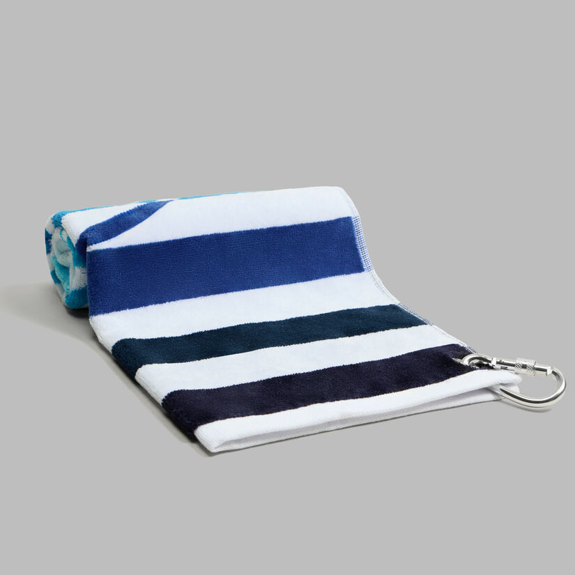 MULTI STRIPE GOLF TOWEL image number 4