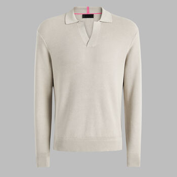JOHNNY COLLAR COOLING COTTON JUMPER POLO