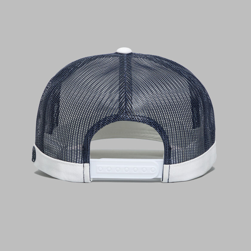 SILICONE SKULL & TEES TRUCKER HAT image number 6