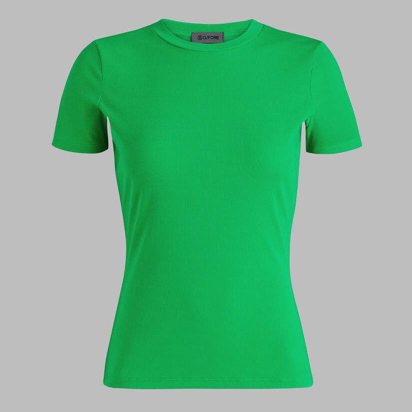 TECH NYLON RIB FITTED TEE image number 1