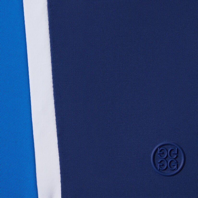 COLOUR BLOCK SILKY TECH NYLON A-LINE SKORT image number 7