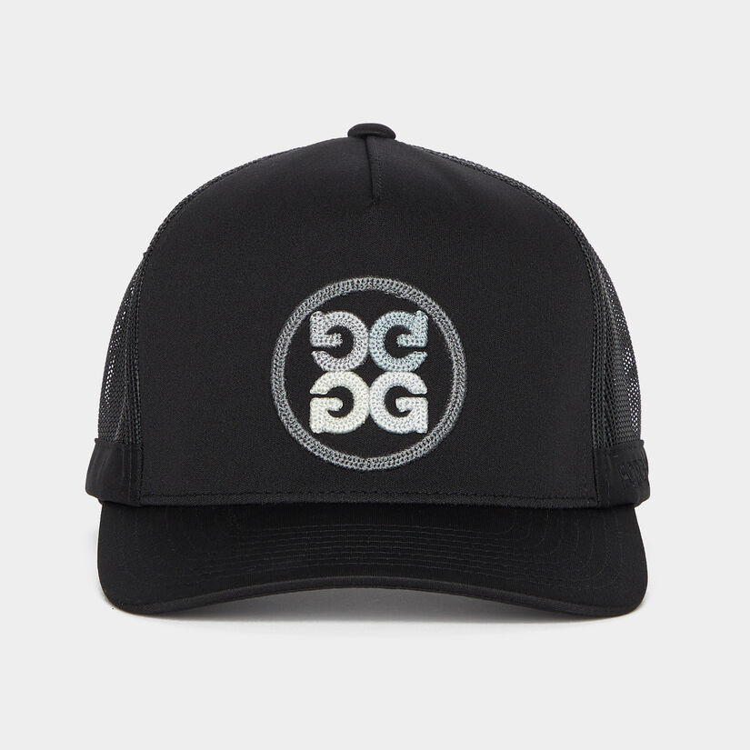 CIRCLE G'S INTERLOCK KNIT TRUCKER HAT image number 2