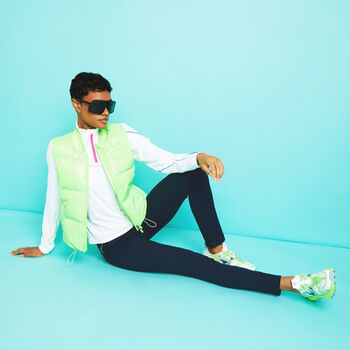 DOUBLE KNIT CIGARETTE HIGH RISE STRETCH TROUSER