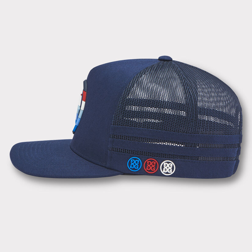 STRIPED QUARTER G TRUCKER image number 3