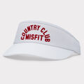 COUNTRY CLUB MISFIT STRETCH TWILL VISOR image number 1