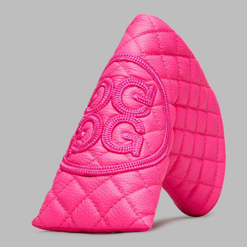 QUILTED LEATHER BLADE HEADCOVER image number 1